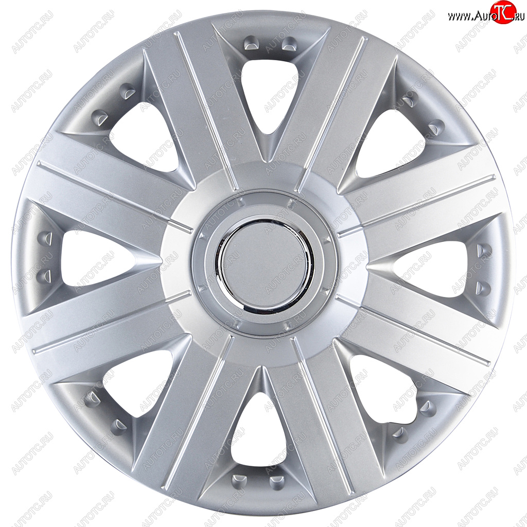 3 599 р. Колпак колеса R-16 металлик AUTOPROFI комплект 4шт. AUTOPROFI wc-2020 silver (16)  с доставкой в г. Керчь