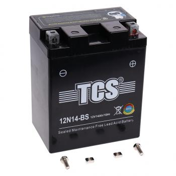 4 699 р. Аккумулятор TCS GEL 14Ач TCS 6ст14 12n14-bs  с доставкой в г. Керчь. Увеличить фотографию 1