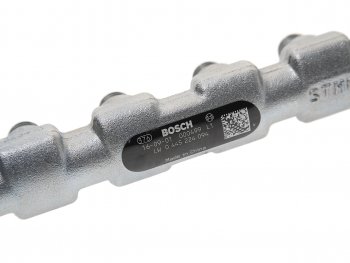 25 899 р. Рампа топливная Д-245 HFRN16 ЕВРО-4 BOSCH дв.Low Cost со штуцером ММЗ ММЗ 0445224094  с доставкой в г. Керчь. Увеличить фотографию 6