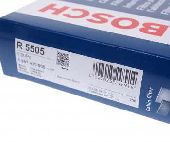 2 099 р. Фильтр воздушный салона MERCEDES A (W176),B (W246) BOSCH BOSCH 1987435505 BOSCH 1987435505  с доставкой в г. Керчь. Увеличить фотографию 3