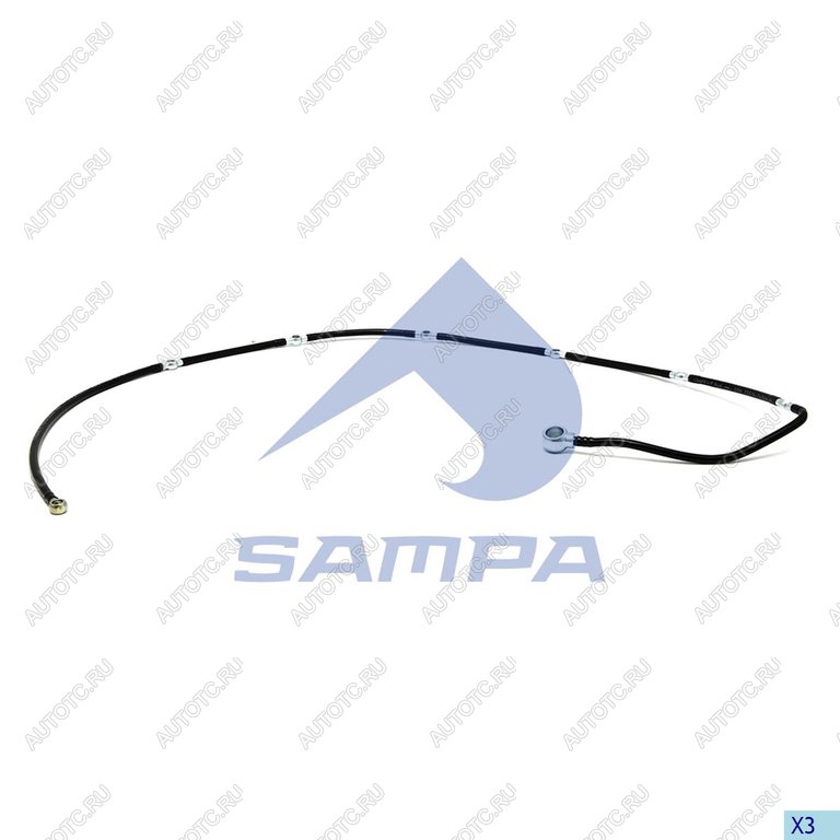 1 999 р. Трубка топливная MERCEDES SAMPA SAMPA 206.014  с доставкой в г. Керчь