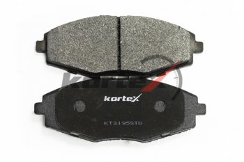 919 р. Колодки тормозные передние (4шт.) KORTEX Daewoo Matiz M250 рестайлинг (2007-2015)  с доставкой в г. Керчь. Увеличить фотографию 2