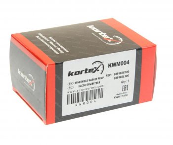 1 229 р. Насос омывателя HYUNDAI Tucson (04-) KORTEX KORTEX kwm004  с доставкой в г. Керчь. Увеличить фотографию 3