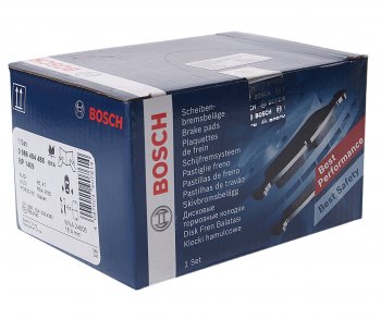 2 859 р. Колодки тормозные задние (4шт.) BOSCH Audi A6 C7 дорестайлинг, универсал (2010-2014)  с доставкой в г. Керчь. Увеличить фотографию 2