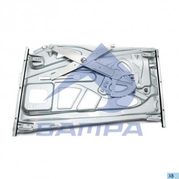 10 699 р. Стеклоподъемник MERCEDES Actros MP2,MP3 двери левой (без мотора) SAMPA SAMPA 204.190  с доставкой в г. Керчь. Увеличить фотографию 1