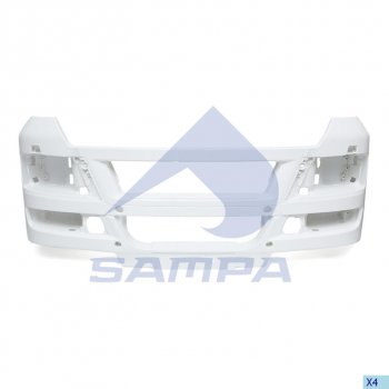 30 999 р. Бампер MAN TGX передний SAMPA SAMPA 18200200  с доставкой в г. Керчь. Увеличить фотографию 1