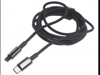 549 р. Кабель iPhone (5-)-USB Type C 2м черный BASEUS BASEUS catlwj-a01 BASEUS catlwj-a01  с доставкой в г. Керчь. Увеличить фотографию 1