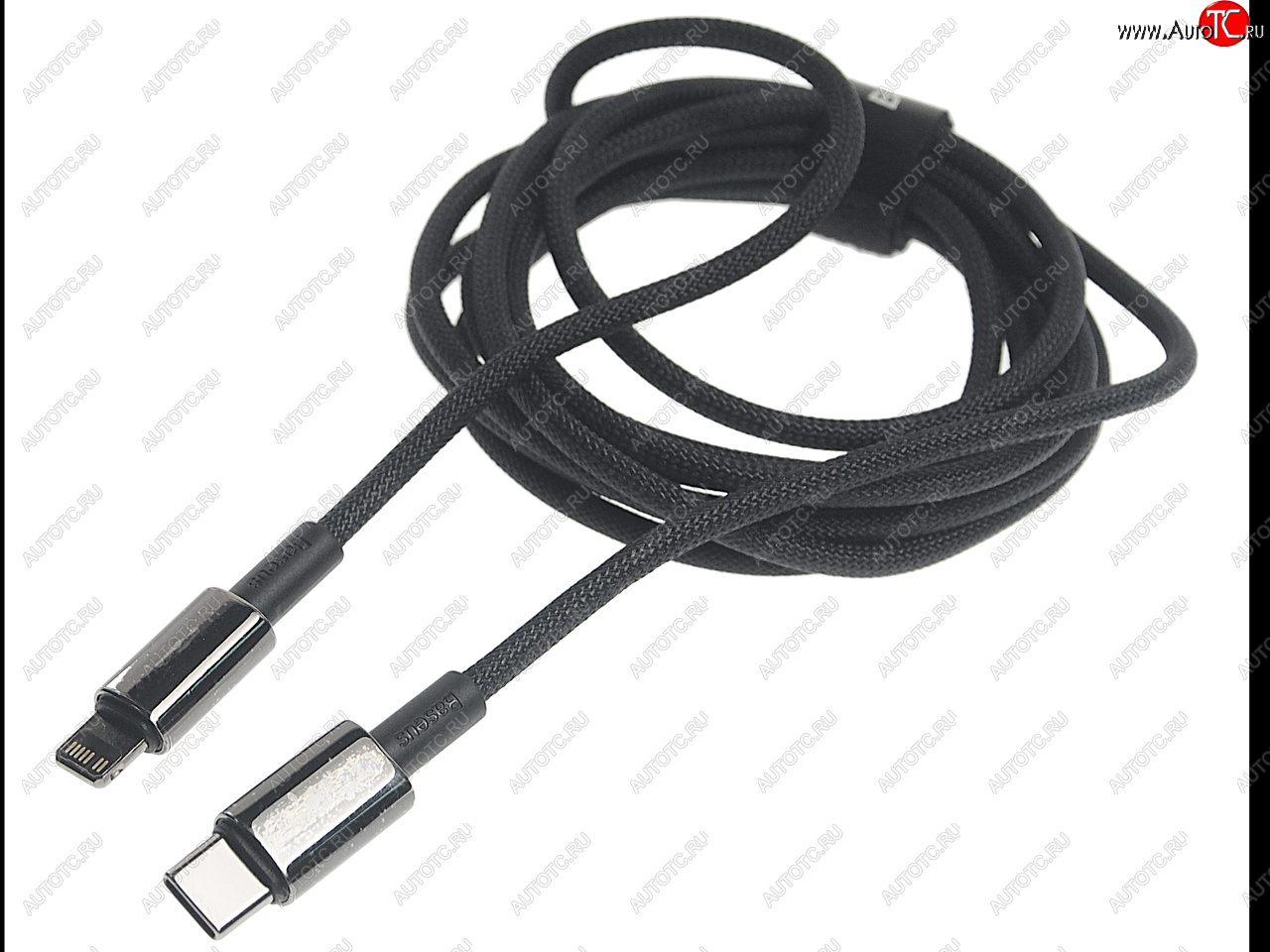549 р. Кабель iPhone (5-)-USB Type C 2м черный BASEUS BASEUS catlwj-a01 BASEUS catlwj-a01  с доставкой в г. Керчь