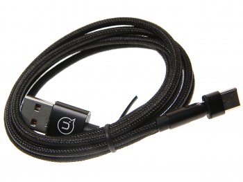 449 р. Кабель USB Type C 1м черный USAMS USAMS us-sj477 u60  с доставкой в г. Керчь. Увеличить фотографию 2