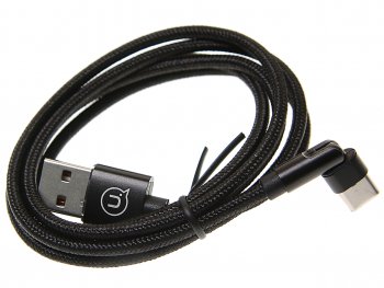 449 р. Кабель USB Type C 1м черный USAMS USAMS us-sj477 u60  с доставкой в г. Керчь. Увеличить фотографию 1