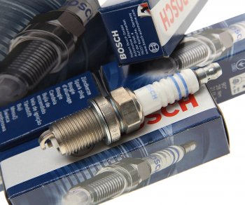 999 р. Свеча зажигания ВАЗ-2112 BOSCH FR7DCX+ комплект BOSCH 0242235913  с доставкой в г. Керчь. Увеличить фотографию 2