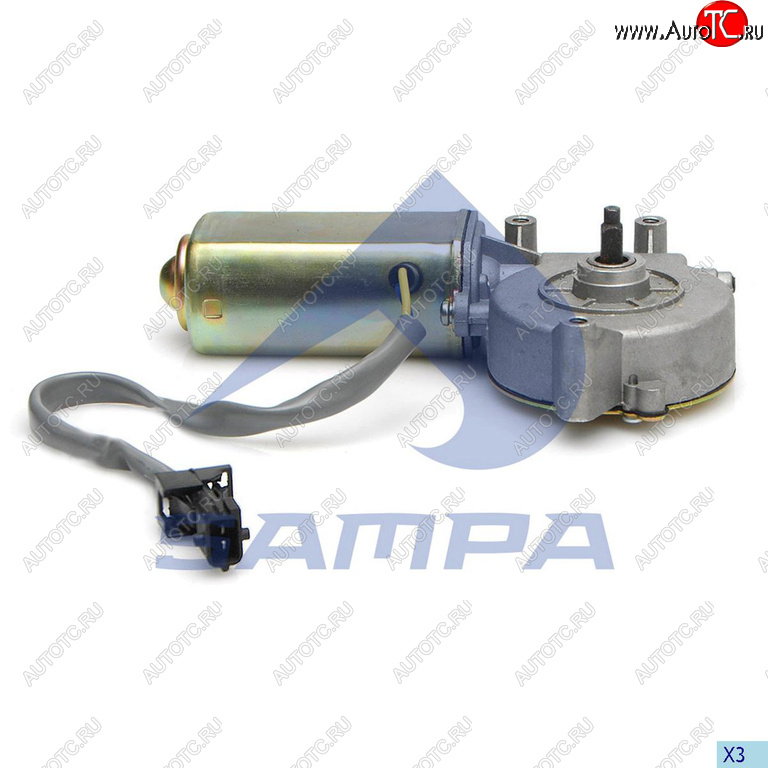 2 799 р. Мотор-редуктор стеклоочистителя RENAULT правый SAMPA SAMPA 078.296  с доставкой в г. Керчь