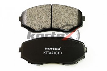 1 459 р. Колодки тормозные передние (4шт.) KORTEX Mazda CX-7 ER дорестайлинг (2006-2010)  с доставкой в г. Керчь. Увеличить фотографию 3