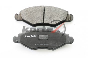 979 р. Колодки тормозные PEUGEOT 206,206SW (01-) передние (без АБС) (4шт.) KORTEX KORTEX kt1500std  с доставкой в г. Керчь. Увеличить фотографию 3