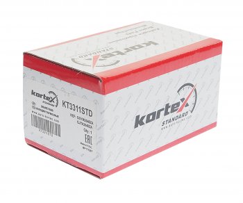 989 р. Колодки тормозные задние (4шт.) KORTEX Mazda 6 GG седан дорестайлинг (2002-2005)  с доставкой в г. Керчь. Увеличить фотографию 2