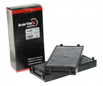 1 579 р. Фильтр воздушный салона BMW X5 (E70),X6 (E71) угольный (2шт.) KORTEX KORTEX kc0096s KORTEX kc0096s  с доставкой в г. Керчь. Увеличить фотографию 1