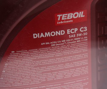 3 899 р. Масло моторное DIAMOND ECP C3 5W30 синт.4+1л TEBOIL TEBOIL 3453876p  с доставкой в г. Керчь. Увеличить фотографию 2
