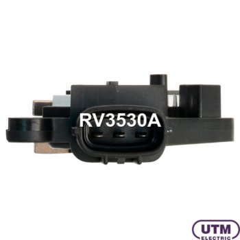 2 769 р. Регулятор HYUNDAI Solaris,ix20,ix35 (14-) напряжения генератора UTM UTM rv3530a  с доставкой в г. Керчь. Увеличить фотографию 4