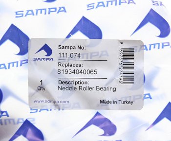 3 579 р. Втулка MAN TGA,F90,2000 шкворня SAMPA SAMPA 111.074  с доставкой в г. Керчь. Увеличить фотографию 3