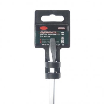 429 р. Отвертка шлицевая SL 8.0х150мм силовая ROCKFORCE ROCKFORCE rf-70280150 ROCKFORCE rf-70280150  с доставкой в г. Керчь. Увеличить фотографию 2