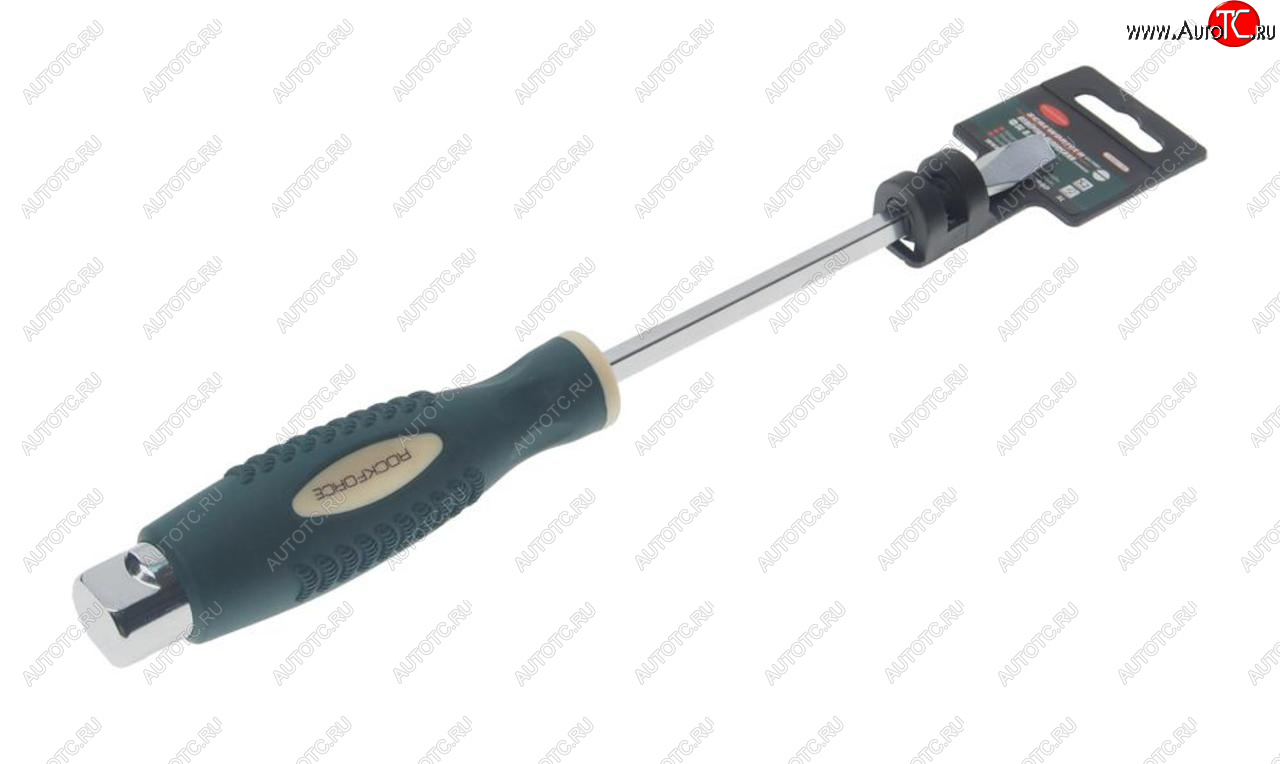429 р. Отвертка шлицевая SL 8.0х150мм силовая ROCKFORCE ROCKFORCE rf-70280150 ROCKFORCE rf-70280150  с доставкой в г. Керчь