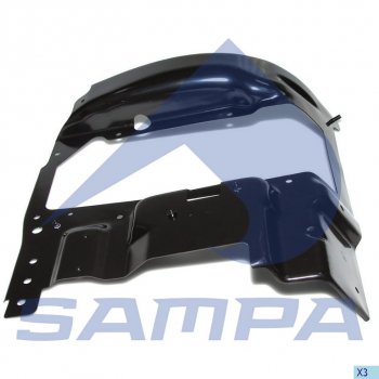2 799 р. Кронштейн SCANIA R,P,G,T series крепления фары левой (металл) SAMPA SAMPA 18400198  с доставкой в г. Керчь. Увеличить фотографию 1