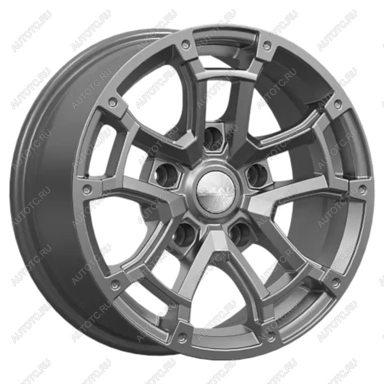 11 249 р. Диск колесный литой LADA 4x4 CHEVROLET Niva R16 Барахас Графит K&K скад 5х139,7 ет30 d-98,5  с доставкой в г. Керчь