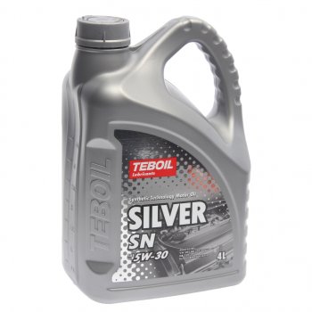 2 049 р. Масло моторное SILVER SN 5W30 синт.4л TEBOIL TEBOIL 3453917  с доставкой в г. Керчь. Увеличить фотографию 1