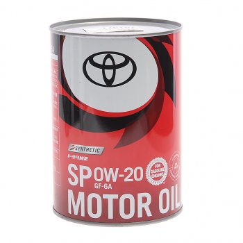 1 699 р. Масло моторное MOTOR OIL SP 08880-14306 синт.1л SAE0W20 (замена 08880-13206) TOYOTA TOYOTA 08880-14306  с доставкой в г. Керчь. Увеличить фотографию 1
