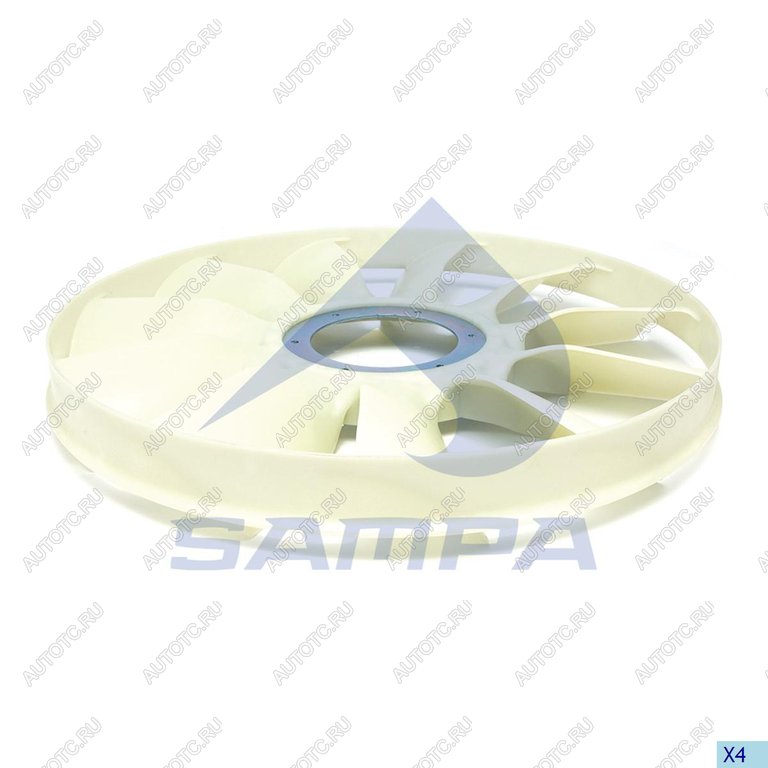 6 749 р. Крыльчатка MAN вентилятора SAMPA SAMPA 025.123  с доставкой в г. Керчь