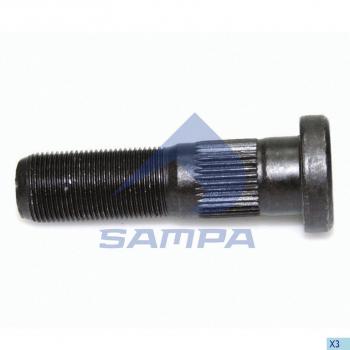 280 р. Шпилька колеса SAF ROR (M22x1.5x958650) SAMPA SAMPA 085.167  с доставкой в г. Керчь. Увеличить фотографию 1
