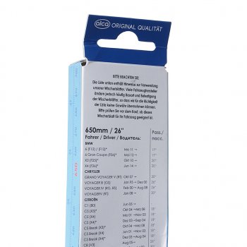 369 р. Щетка стеклоочистителя 650мм каркасная Special Start ALCA ALCA 115260  с доставкой в г. Керчь. Увеличить фотографию 4