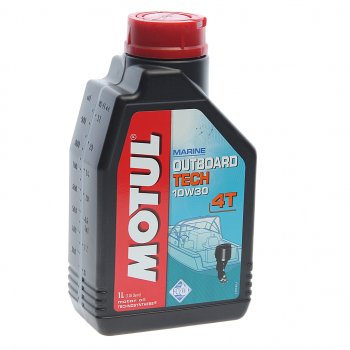 1 579 р. Масло моторное для 4-х тактных двигателей лодок OUTBOARD Tech 4T 10W30 псинт.1л MOTUL MOTUL 106453  с доставкой в г. Керчь. Увеличить фотографию 1