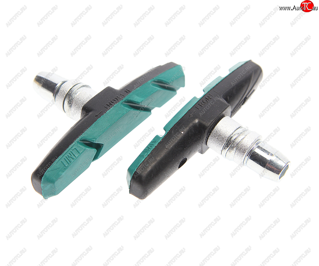 280 р. Колодки тормозные велосипедные V-brake 2шт. 72мм всепогодные NO NAME f3122635-63  с доставкой в г. Керчь