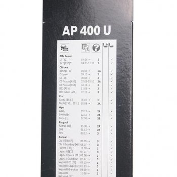 1 179 р. Щетка стеклоочистителя 400мм Plus Aerotwin BOSCH BOSCH 3397006943  с доставкой в г. Керчь. Увеличить фотографию 2