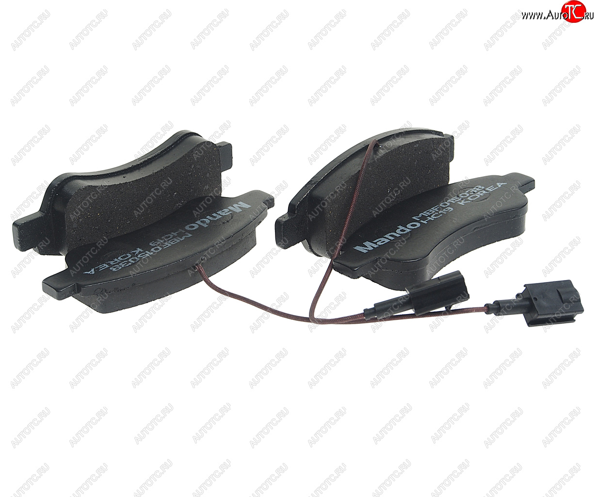 2 679 р. Колодки тормозные FIAT Ducato (07-) задние (4шт.) MANDO MANDO mbf015038 MANDO mbf015038  с доставкой в г. Керчь