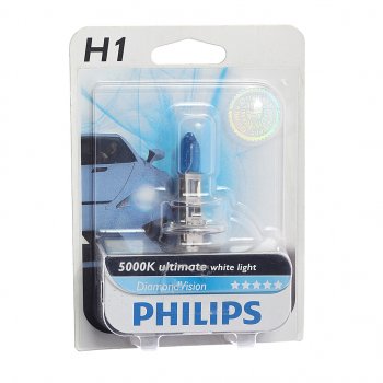 1 189 р. Лампа 12V H1 55W P14.5s блистер (1шт.) Diamond Vision PHILIPS PHILIPS 12258dvb1  с доставкой в г. Керчь. Увеличить фотографию 1
