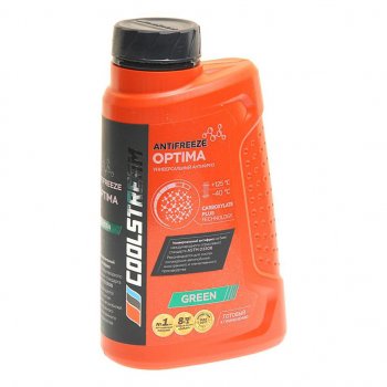 293 р. Антифриз зеленый -40C 1.1кг1л Optima COOL STREAM COOL STREAM cs-010701-gr  с доставкой в г. Керчь. Увеличить фотографию 1