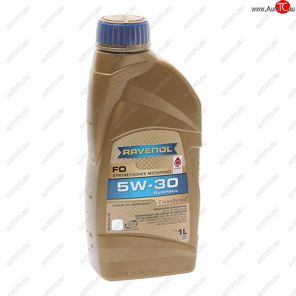 1 359 р. Масло моторное FO 5W30 синт.1л RAVENOL RAVENOL 1111115-001  с доставкой в г. Керчь