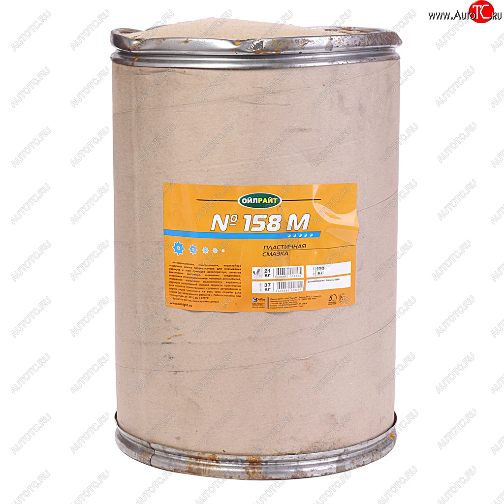 10 349 р. Смазка 158М 21кг OIL RIGHT OIL RIGHT 6283  с доставкой в г. Керчь