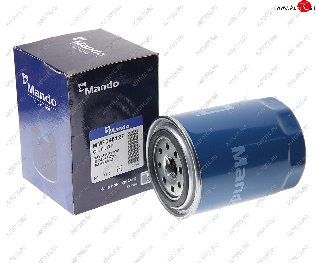 499 р. Фильтр масляный PEUGEOT Boxer CITROEN Jumper (02-06) (2.32.8) FIAT Ducato IVECO Daily MANDO MANDO mmf045127  с доставкой в г. Керчь