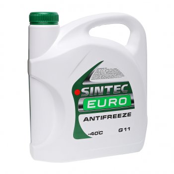 1 279 р. Антифриз зеленый -40C 5кг G11 Euro SINTEC SINTEC 990554  с доставкой в г. Керчь. Увеличить фотографию 1