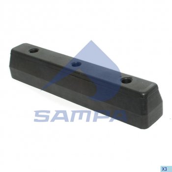 769 р. Буфер SCHMITZ полуприцепа парковочный 375х65х68мм SAMPA SAMPA 091.208  с доставкой в г. Керчь. Увеличить фотографию 1