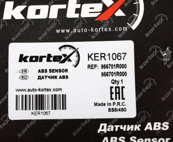 1 569 р. Датчик АБС HYUNDAI Solaris колеса переднего левого KORTEX KORTEX ker1067  с доставкой в г. Керчь. Увеличить фотографию 6