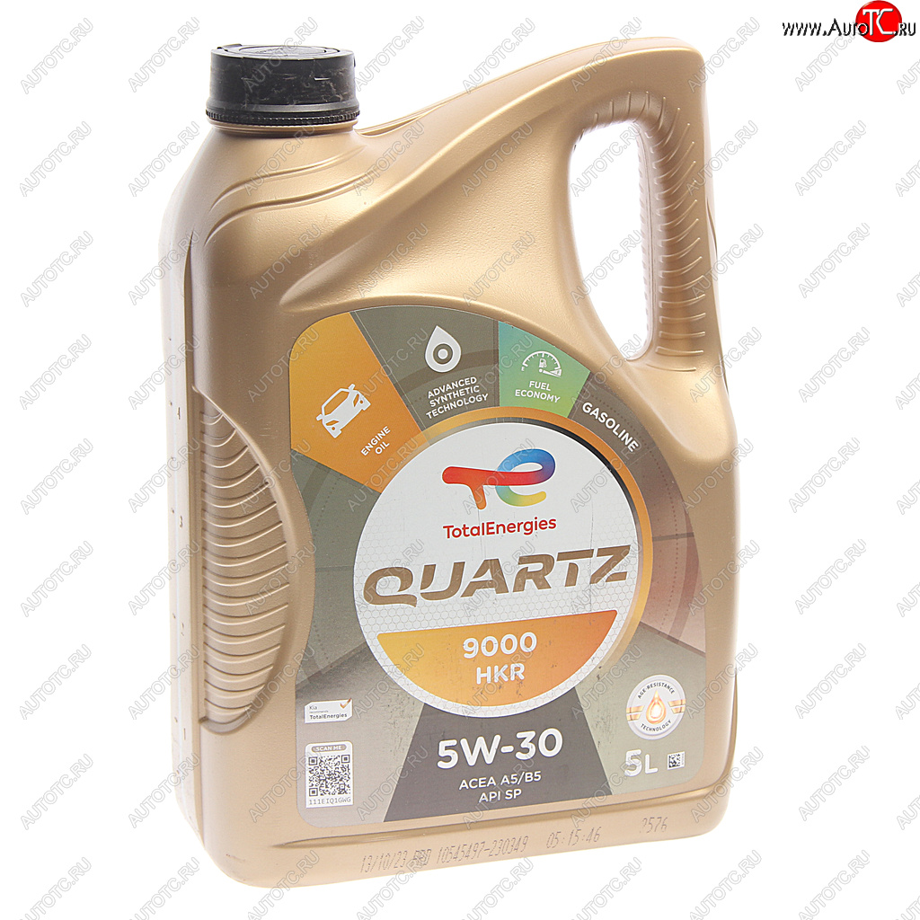 5 599 р. Масло моторное QUARTZ 9000 ENERGY HKR 5W30 синт.5л TOTAL TOTAL 230349  с доставкой в г. Керчь