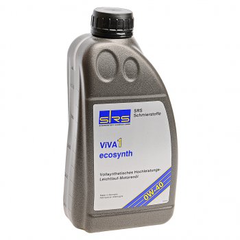 1 989 р. Масло моторное VIVA 1 ECOSYNTH 0W40 синт.1л SRS SRS 4033885000090  с доставкой в г. Керчь. Увеличить фотографию 1