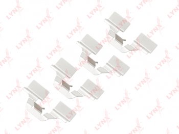 219 р. Комплект AUDI A4 монтажный колодок тормозных задних LYNX LYNX bc8215 LYNX bc8215  с доставкой в г. Керчь. Увеличить фотографию 1