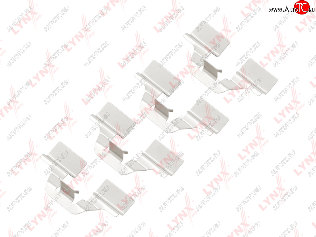 219 р. Комплект AUDI A4 монтажный колодок тормозных задних LYNX LYNX bc8215 LYNX bc8215  с доставкой в г. Керчь