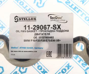 1 889 р. Прокладка BMW 1 (E82,E88,F20) поддона масляного STELLOX STELLOX 11-29067-sx  с доставкой в г. Керчь. Увеличить фотографию 4
