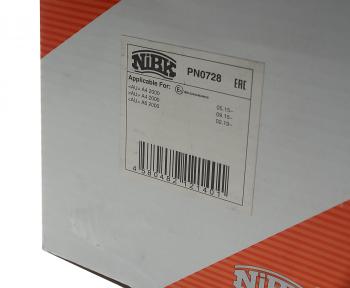 8 499 р. Колодки тормозные передние (4шт.) NIBK Audi A4 B9 дорестайлинг,седан (2016-2020)  с доставкой в г. Керчь. Увеличить фотографию 2